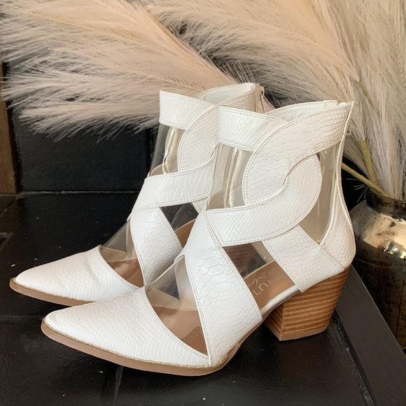 Coconuts by Mattise “Anthem” Detailed Ankle Boots - Picture 2 of 9